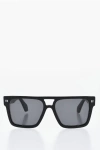Off-white Aviator Springfield Sunglasses With Logoed Rods In Black