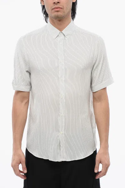 Off-white Awning Striped Buttons Down Shirt In Multi