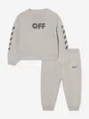 Off-white Baby Boys Off Diagonal Tracksuit In Multi