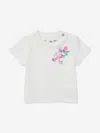 Off-white Baby Girls Arrow Watercolour T-shirt In Green