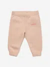 Off-white Baby Girls Bookish Diagonal Joggers In Orange