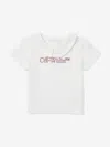 Off-white Baby Girls Bookish Watercolour T-shirt In White