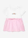 OFF-WHITE BABY GIRLS FUNNY FLOWERS DRESS