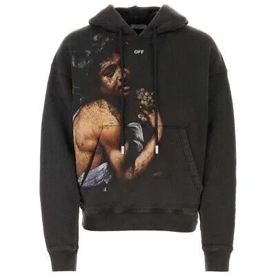 Pre-owned Off-white Bacchus Black Skate Hoodie