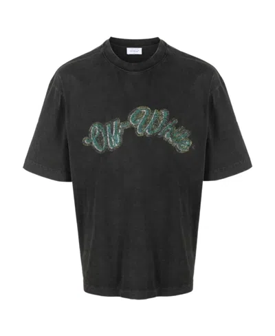OFF-WHITE OFF-WHITE BACCHUS SKATE CREWNECK T-SHIRT