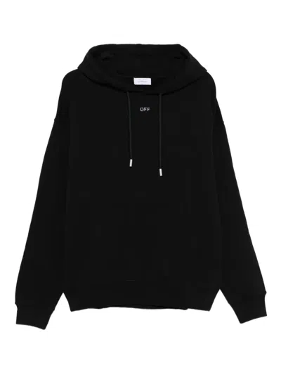 OFF-WHITE OFF-WHITE BACK PRINT HOODIE CLOTHING