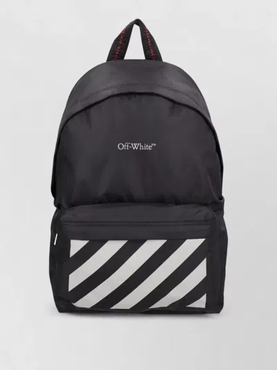 OFF-WHITE BACKPACK ADJUSTABLE STRAPS FRONT POCKET HANDLE