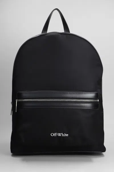 Off-white Backpack In Black Polyamide