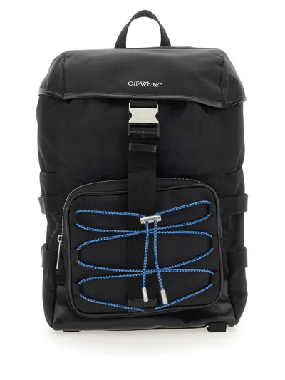 OFF-WHITE BACKPACK WITH LOGO