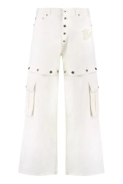 OFF-WHITE OFF-WHITE BAGGY JEANS