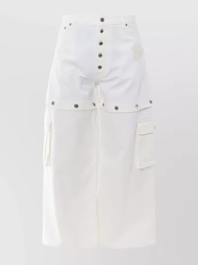 OFF-WHITE BAGGY TROUSERS FEATURING '90S LOGO