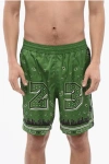 Off-white Bandana-print Swim Shorts