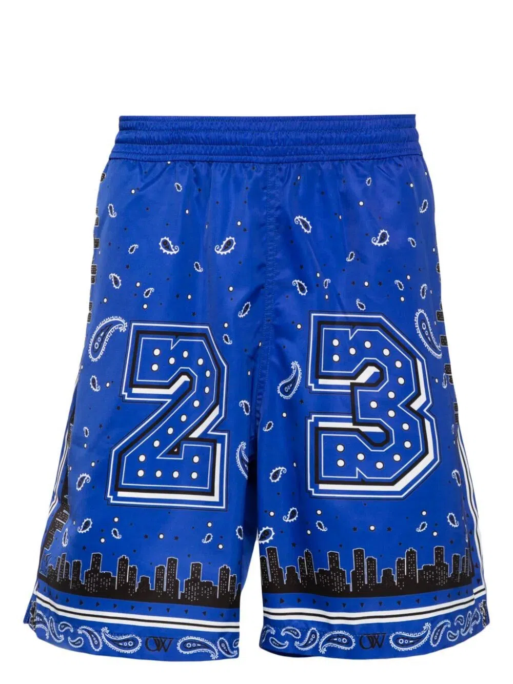 Off-White Onthego logo-print swim shorts - Black