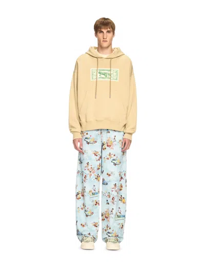 Off-white Banknote Arrow Skate Hoodie Creme Brulã£â€°e In Neutrals