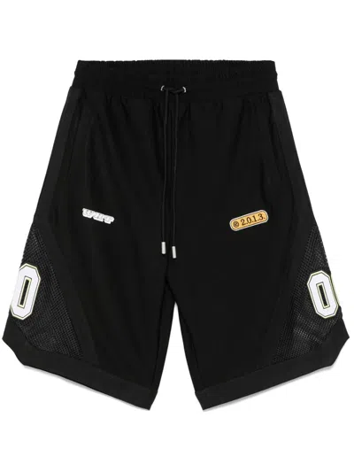 Off-white Banknote Hockey Shorts Clothing In Black