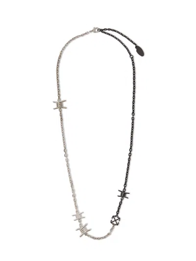 Off-white Barbed Wire Necklace