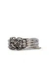 Off-white Barbed Wire Ring In Silver