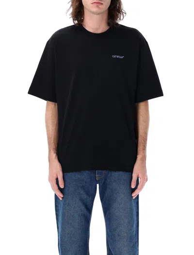 Off-white Barber Arrow T-shirt In Black
