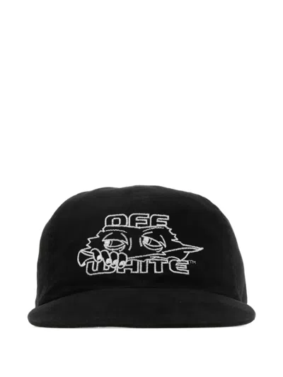 Off-white Baseball Cap In Black
