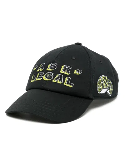 Off-white Baseball Cap In Black