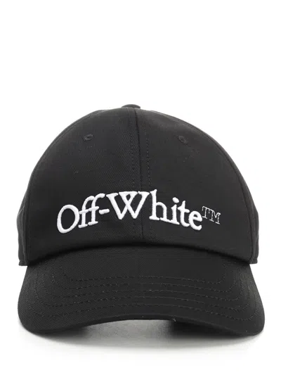 Off-white Baseball Cap With  Hats Black