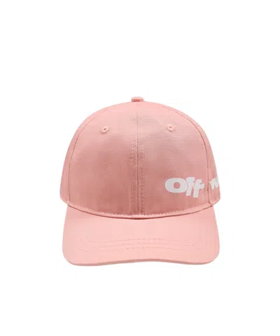 Off-white Baseball Dome In Pink