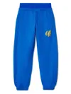 Off-white Baseball Double-waistband Track Pants In Blue
