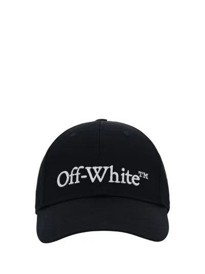 Off-white Baseball Hat In Black/white