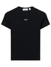 Off-white Off White Basic T Shirt With Logo In Black