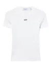 Off-white Off White Off Stamp Rib Basic Tee White Black In White