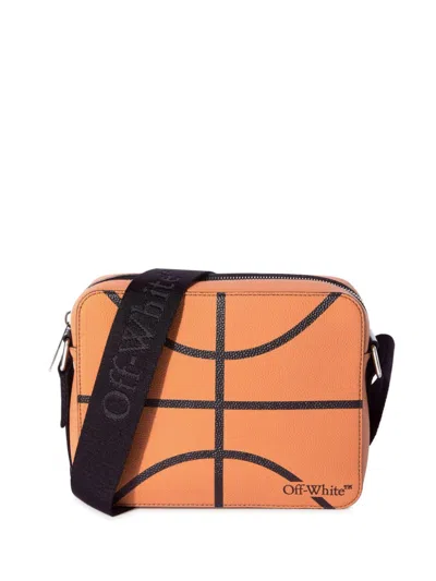 Off-white Basket Bag In Orange