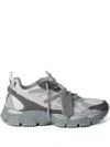 Off-white Be Righ Suede Lace-up Sneakers In Gray