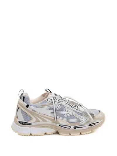 Off-white Be Right Back Lace-up Sneakers In Gray