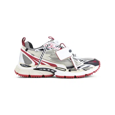 Off-white Be Right Back Mesh And Synthetic Leather Sneakers In Multi