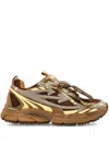 Off-white Multicolor Fabric And Rubber Be Right Back Sneakers In Brown