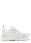 Off-white Be Right Back Panelled Mesh Sneakers In White And Grey
