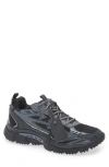 Off-white Multicolor Mesh And Rubber Be Right Back Sneakers In Black - Black