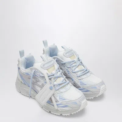Off-white Be Right Back Sneakers In White And Light Blue