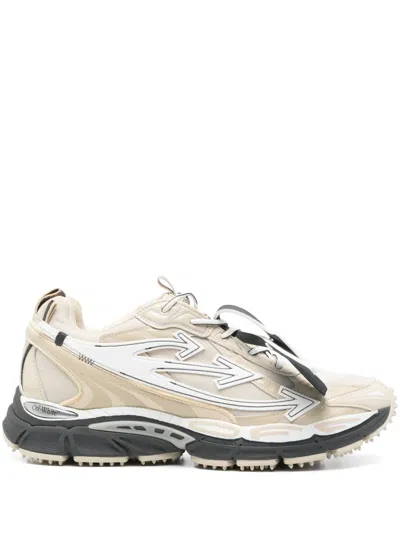 Off-white Be Right Back Sneakers In Beige