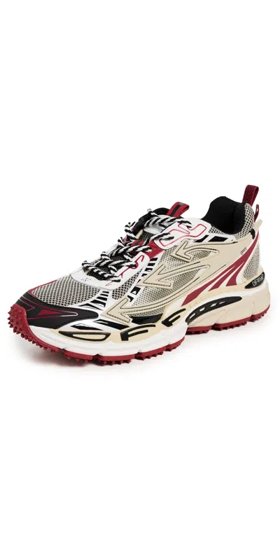 Off-white Be Right Back Mesh And Synthetic Leather Sneakers Shoes In Multi