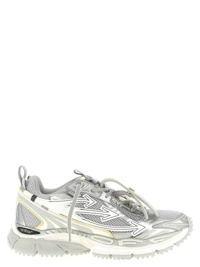 Off-white 'be Right Back' Sneakers In Silver