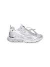 Off-white Ow Be Right Grey Low Top Sneakers With Zip-tie Detail In Mesh And Leather Man In Gray