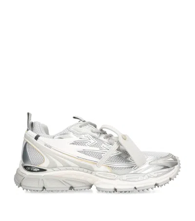 Off-white Be Right Back Sneakers In Silver