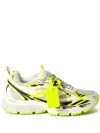 Off-white Mens Yellow Be Right Back Mesh And Faux-leather Low-top Trainers In White
