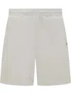 OFF-WHITE OFF-WHITE BEACH BOXER SHORTS WITH SCRIBBLE PATTERN