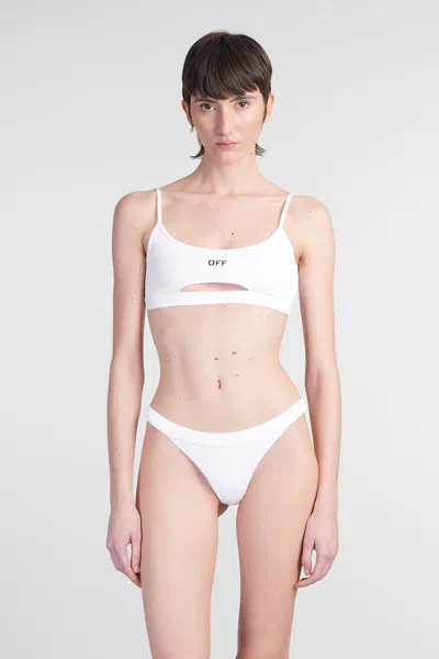 Off-white Beachwear In White Polyamide