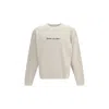 Off-white Script Arrow Crewneck Sweatshirt In Neutral