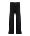 Off-white Relaxed Fit Diag Jeans In Black
