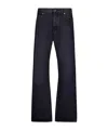 Off-white Belt-loop Jeans In Black