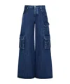 Off-white Belt-loop Jeans In Blue